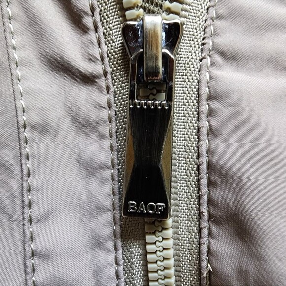 BAOF Jacket Mens Size XL XXL Taupe Brown Full Zip Lined Pockets Classic Outdoors - Picture 11 of 12